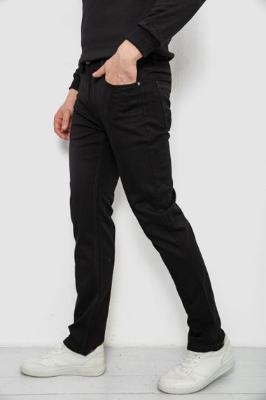 Джинсы мужские, цвет черный, 244RW21 | Зображення 2