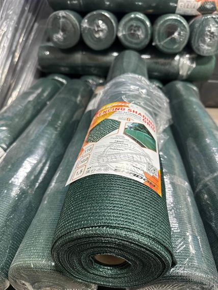 Парканна сітка 110 г/м2 90% 2*10 м притіняюча  сітка від сонця | Зображення 7