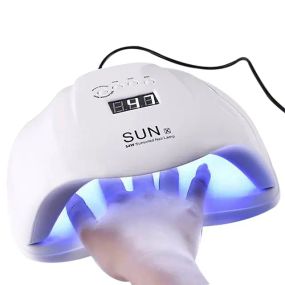 Лампа для сушки ногтей Sun X 54W LED Белый