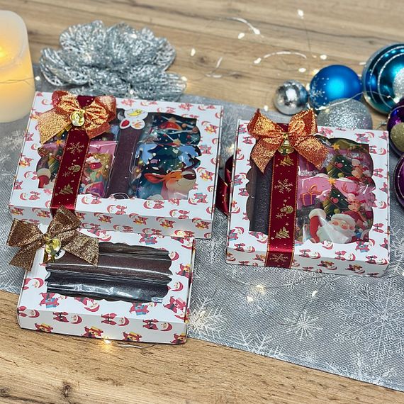 Подарунковий набір пастили “Санта дарує смакоту”, 5 смаків + йогуртова пастила, 250 г | Зображення 3