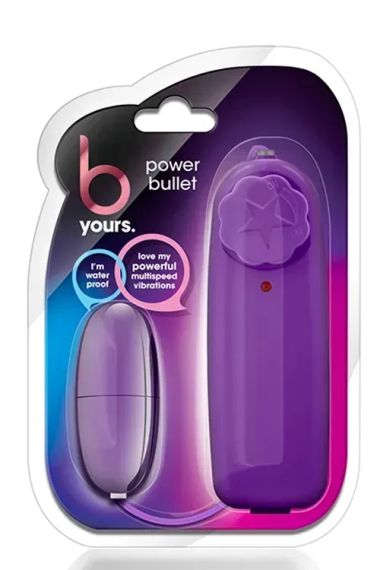 Віброяйце B yours POWER BULLET PURPLE Sex Aura | Зображення 1