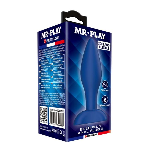 Анальна пробка MR.PLAY - Bulb Anal Plug S, BI-040219-MR Sex Aura | Зображення 7