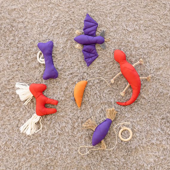 Іграшка Pet Fashion Кажан для собак зелений 15х23 см | Зображення 7