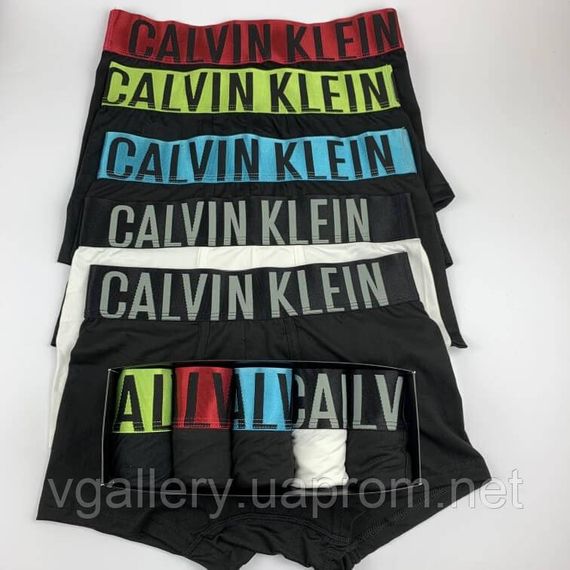 Чоловіча нижня білизни Calvin Klein Intense Набір трусів 5 штук в коробці - ціна вказана за 1 шт/трусів | Зображення 5