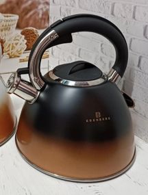 Чайник із свистком Edenberg EB-8865-Black 3 л чорний
