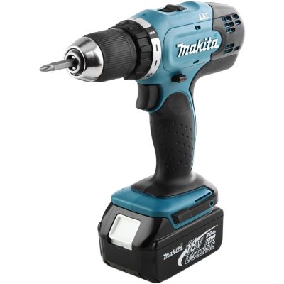 Шуруповерт Makita DDF453RFE 2x3Ah, кейс, ЗУ (DDF453RFE) | Зображення 1