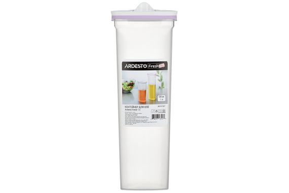 Контейнер для масла Ardesto Fresh, 1 л, лиловый, пластик (AR1510LP)