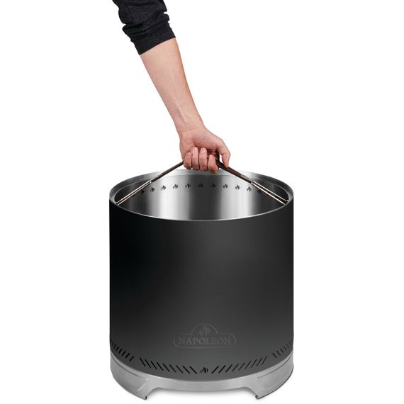 Кострова чаша малодимна Napoleon Timberwolf 47 см чорний мат NWFPMTI-PHM-INT-PAKET Код: 014044 | Зображення 7
