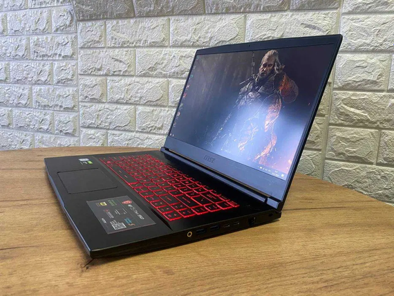 Ноутбук MSI GF65 9SD 15.6"FHD IPS 120Hz i7 9750H/16Gb/SSD512/GTX1060Ti-6Gb | Зображення 1