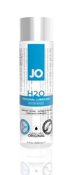 Змазка на водній основі JO H2O ORIGINAL (120 мл) оліїста і гладенька, рослинний гліцерин Sex Aura