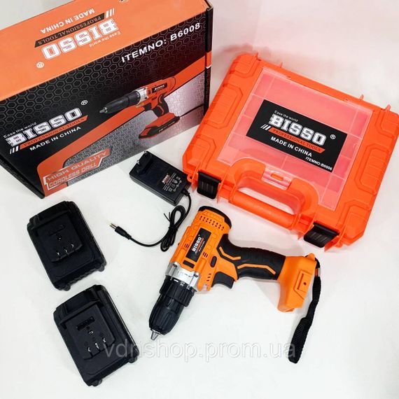 Аккумуляторная дрель-шуруповертка, Дрель шуруповерт отвертка с насадками, Компактный легкий шуруповерт NT-55 | Зображення 1