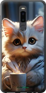 Чохол на Meizu Note 8 Білий кіт "5646u-1610-2448"