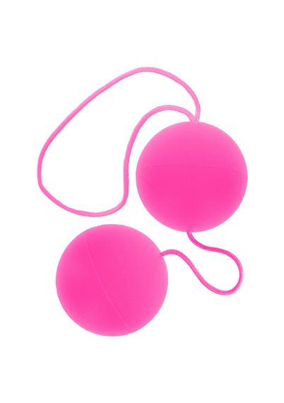 Вагінальні кульки зі зміщеним центром ваги TOY JOY на м'якій зчіпці, пурпурові, 22 х 3.5 см sexstyle | Зображення 1