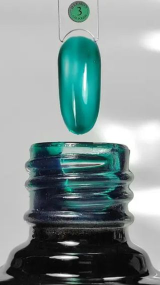 Витражный гель-лак Crooz Illusion 03 (зеленый) 8мл | Зображення 1