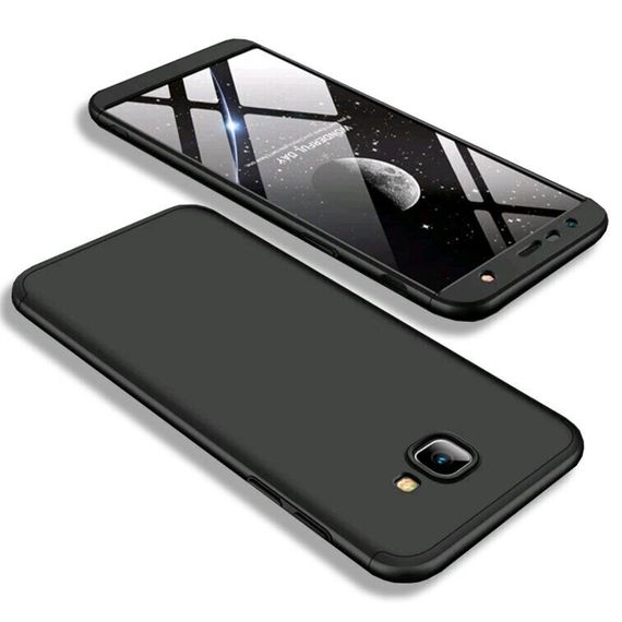 Чехол GKK 360 градусов для Samsung Galaxy J4 Plus цвет Черный | Зображення 1
