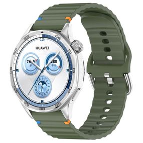 Силиконовый ремешок Wavy для Smart Watch 22mm Dark Olive
