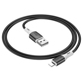 Кабель Borofone BX79, USB-Lighting, 2.4A, довжина 1м, Black, BOX