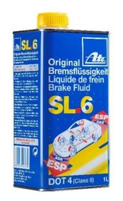 Гальмівна рідина ATE Brake Fluid SL.6 DOT 4 1л.