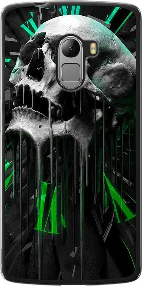 Чехол на Lenovo A7010 Череп-часы "4100u-232-17620"