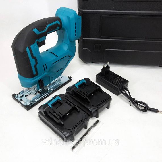 Акумуляторний безщітковий лобзик 24V з 2 АКБ у пластиковому кейсі з регулюванням швидкості та кута нахилу JO-93 | Зображення 8