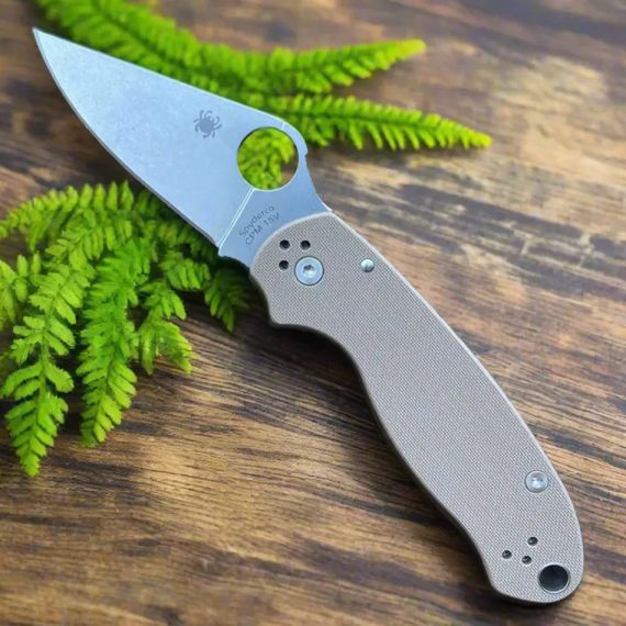 Ніж Spyderco Para 3 Sprint Run CPM 15V G-10 Brown | Зображення 6