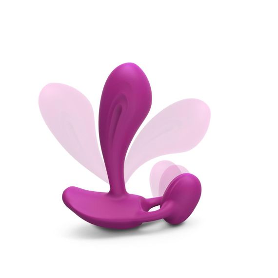 Вибратор Love To Love WITTY - SWEET ORCHID универсальный, точки G + P, пульт ДУ Sex Aura | Зображення 2
