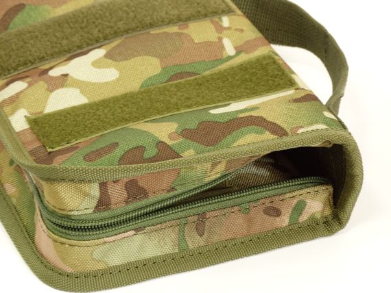 Сумка-патронташ закрита для 50 BMG на 20 набоїв перенесення та зберігання патронів патронташ мультикам | Зображення 7