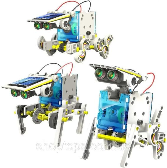 Конструктор робот на солнечных батареях Solar Robot | Зображення 3