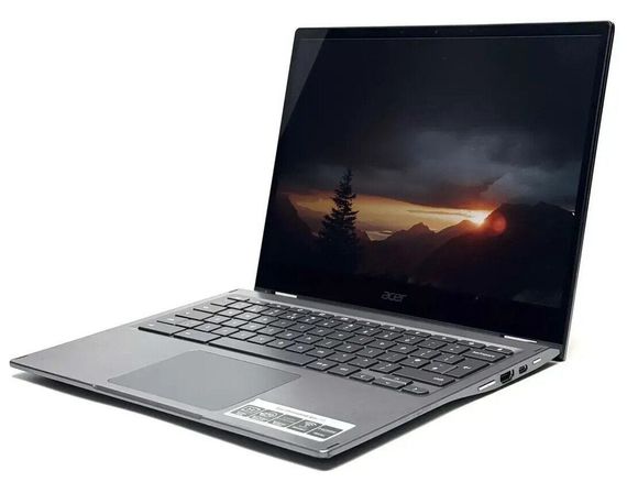 Ультрабук-трансформер Acer ChromeBook Spin 713 / 14" (2256x1504) IPS Touch / Intel Core i3-10110U (2 (4) ядра по 2.1 - 4.1 GHz) / 8 GB DDR4 / 128 GB SSD / Intel UHD Graphics / WebCam / Chrome OS б/в | Зображення 4