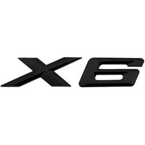 Эмблема BMW X6 BMW X6 E71/E72 07-14 / F16 14-19/ G06 19- (глянц. чёрная/L=150mm/H=32mm),B 51 14 7 436 116