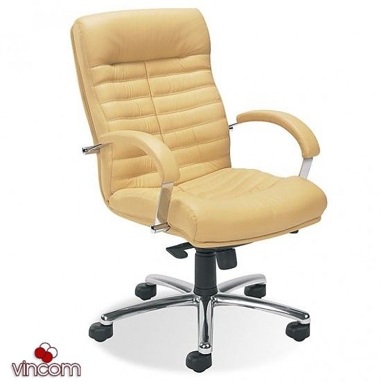 Кресло Новый Стиль ORION steel LB chrome (Кожа Сплит SP-A) | Зображення 2