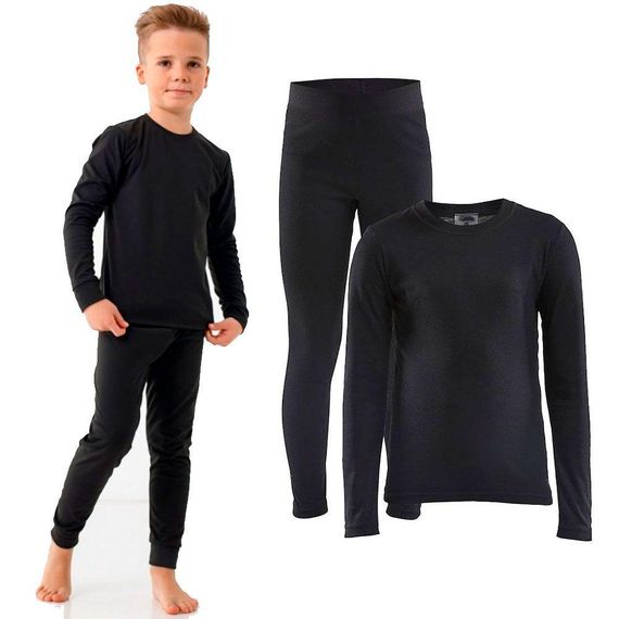 Комплект дитячої термобілизни (розміри 30-40) BioActive, до -25 градусів, розмір 30 (зріст 100-116см) / Зимова дитяча термобілизна