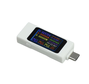 Тестер USB Type-C ZFX-1003CC цифровий вимірювач напруги та струму з TFT дисплеєм 1.06"