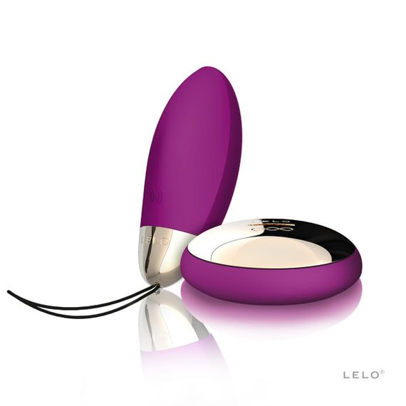Віброяйце LELO Lyla 2 Deep Rose, водонепроникне, пульт ДК з вібрацією, технологія SenseMotion Sex Aura | Зображення 1
