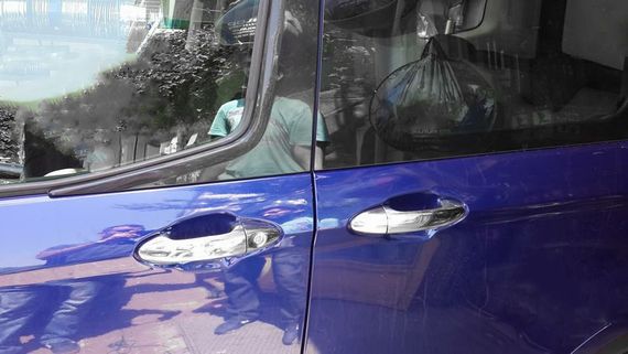 Накладки на ручки (4 шт., нерж.) OmsaLine - Італійська нержавійка для Ford Courier 2014-2024 рр