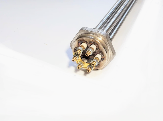 Блок Тенів 12000W з різьбленням 1,5" (Україна) | Зображення 1