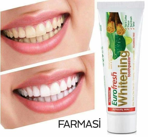 Зубная паста Farmasi Eurofresh Whitening 112 г | Зображення 2
