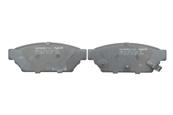 Колодки гальмівні задні Mitsubishi Carisma Colt Lancer 91-06 22-0396-0 | Зображення 2