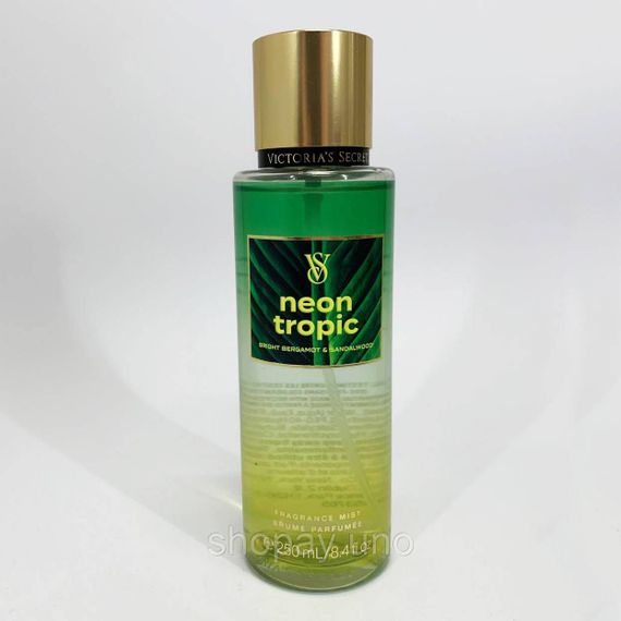 Парфумований спрей для літнього використання Neon Tropic 250мл original, Спрей для тіла стійкий FY-96
