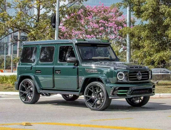 Комплект обвісів 2018-2025 (MNSR-Style) для Mercedes G сlass W463 рр