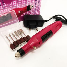 Ручний фрезер для нігтів SmartUs CBM-033 для манікюру та педикюру в домашніх умовах. XF-782 Колір: бордовий