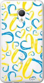 Чехол на Meizu MX3 Сердца UA "5292u-310-17620"