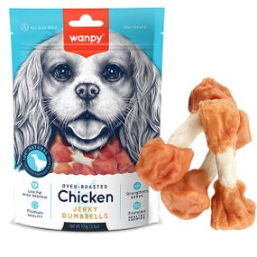 Wanpy Chicken Jerky Dumbbells лакомство для собак с курицей 100 гр