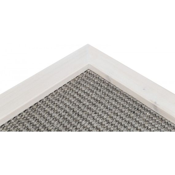 Дряпка Trixie для котів Дошка настінна сизаль/дерево біла/сіра 38х58 см | Зображення 4