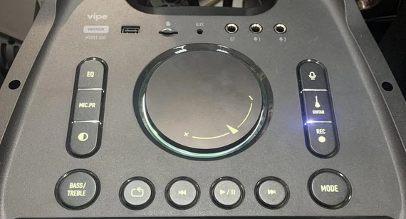 Автономна акустична система PartyBox NS-208-08 + 2 радіомікрофони XPROчорний (41187-NS-208-08_6715) | Зображення 7