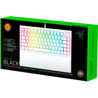 Клавиатура Razer BlackWidow V4 75 USB UA White (RZ03-05001700-R3M1) | Зображення 7