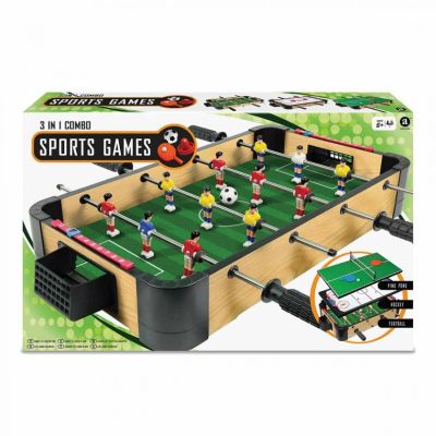 Настільна гра Merchant Ambassador 3 в 1 Sports Games 50 см (6336634) | Зображення 1
