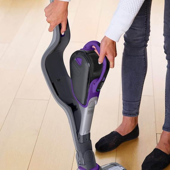 Пилосос акумуляторний (електровіник) BLACK+DECKER SVJ520BFSP | Зображення 5