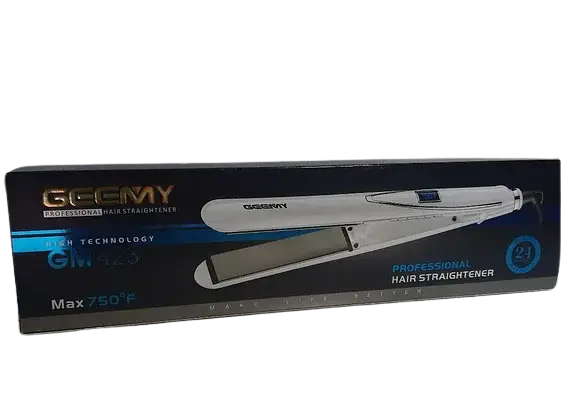 Профессиональный керамический утюжок - выпрямитель Geemy Gm-423 для выпрямления волос щипцы - стайлер | Зображення 3