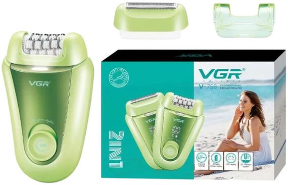 Епілятор безболісного видалення волосся XPRO VGR V-758 (45584-V-758_415)